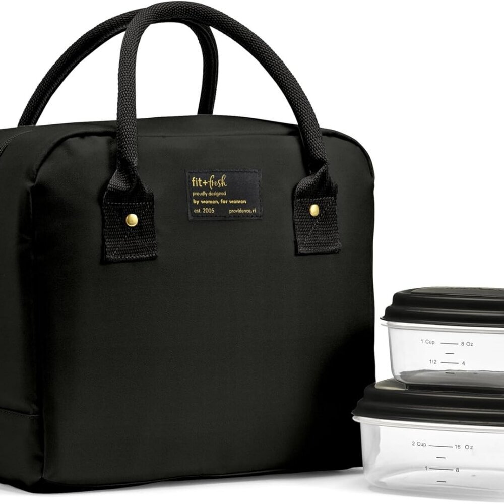 Lunch Bag For Women, Insulated Womens Lunch Bag For Work, Leakproof & Stain-Resi
